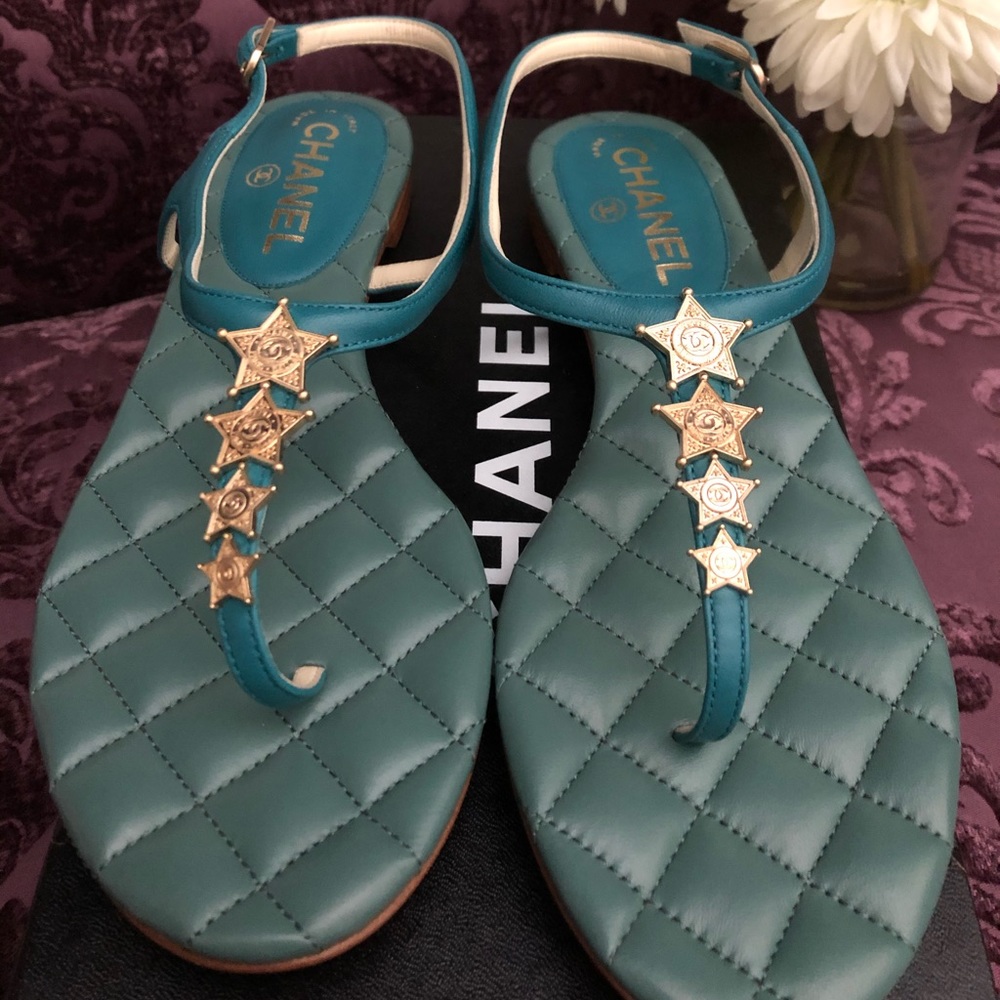 Brand new Chanel sandals 38